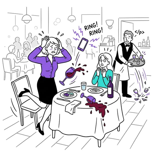 Restaurant interruption